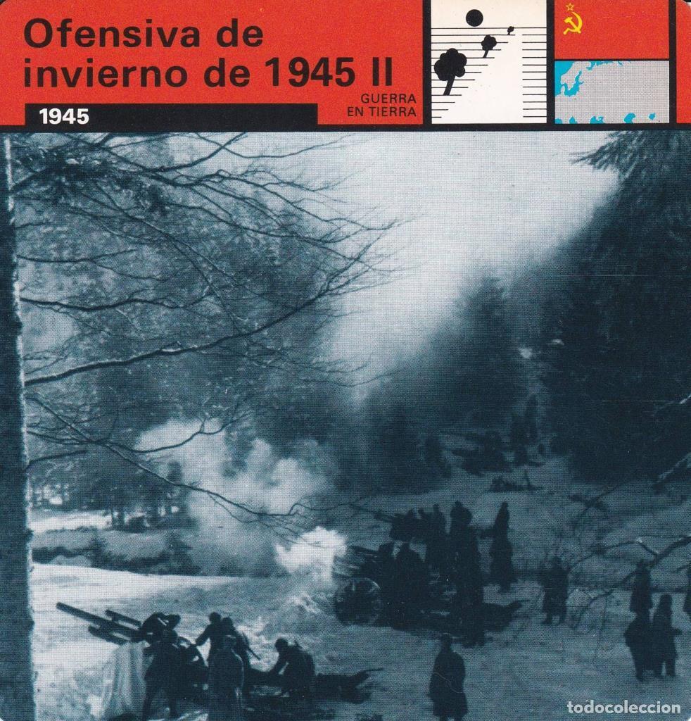 Postcards: FICHA GUERRA EN TIERRA: OFENSIVA DE INVIERNO DE 1945 II. 1945 - NULL