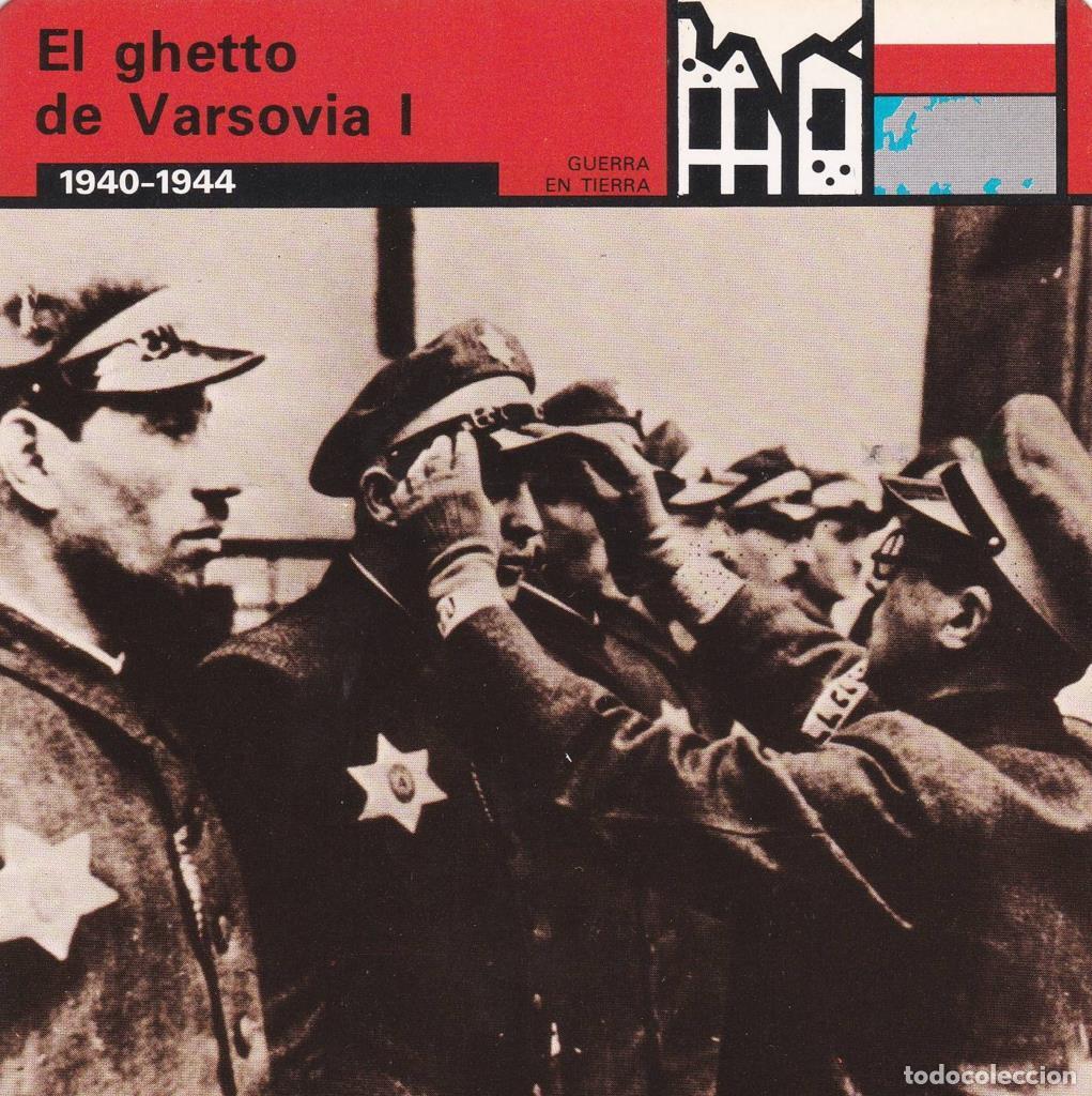 Postcards: FICHA GUERRA EN TIERRA: EL GHETTO DE VARSOVIA I. 1940-1944 - NULL