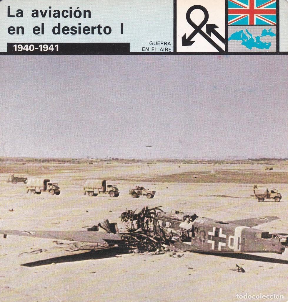 Postkarten: FICHA GUERRA EN EL AIRE: LA AVIACION EN EL DESIERTO I. 1940-1941 - NULL