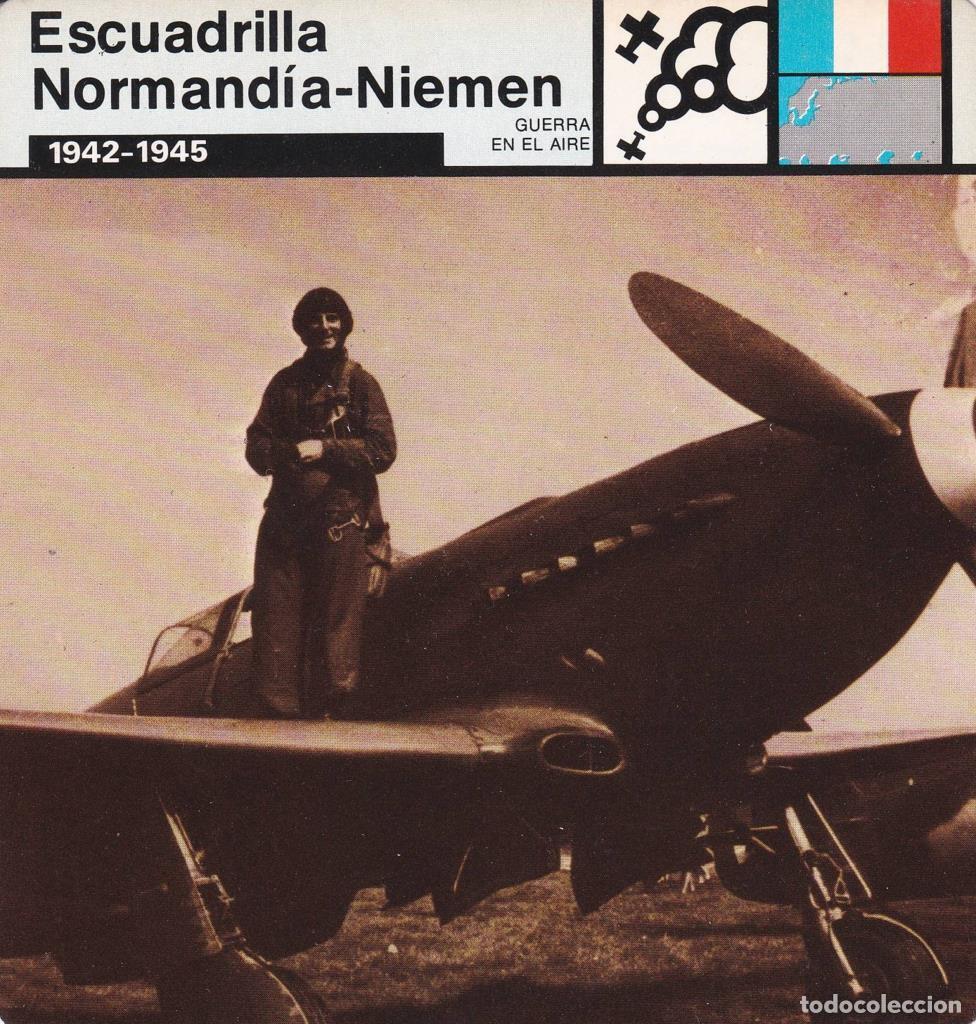 Postkarten: FICHA GUERRA EN EL AIRE: ESCUADRILLA NORMANDIA-NIEMEN. 1942-1945 - NULL