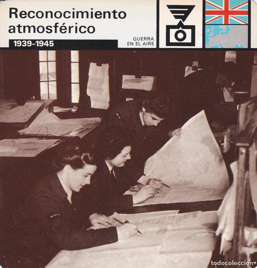 Postkarten: FICHA GUERRA EN EL AIRE: RECONOCIMIENTO ATMOSFERICO. 1939-1945 - NULL
