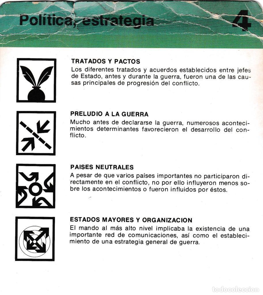 Postales: FICHA POLITICA, ESTRATEGIA: TRATADOS Y PACTOS; PRELUDIO A LA GUERRA; PAISES NEUTRALES; ESTADOS MAYOR