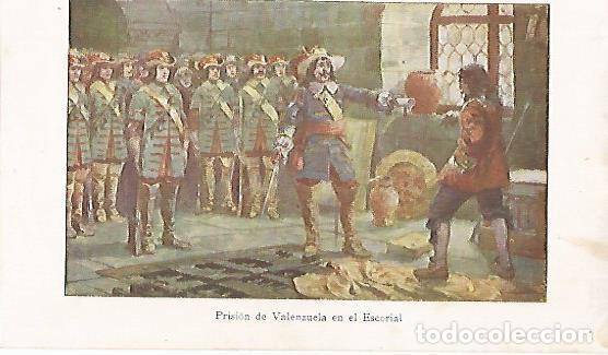 Postcards: LAMINA 13800: Prision de Valenzuela en el Escorial - Alfredo Opisso