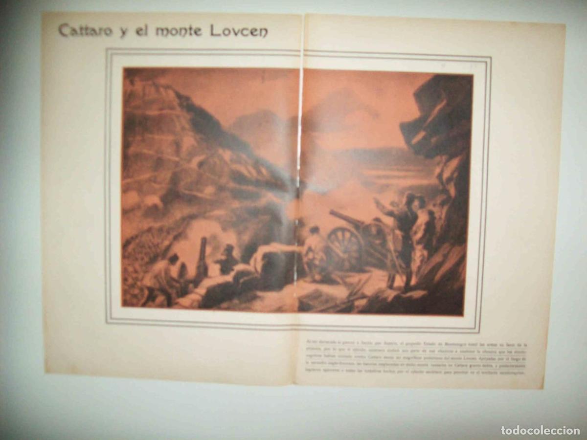 Postcards: LAMINA 13639: Cattaro y el monte Lovcen - E. Diaz-Retg