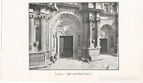 Cartoline: LAMINA 13832: Iglesia de San Patricio en Lorca, Murcia - Alfredo Opisso