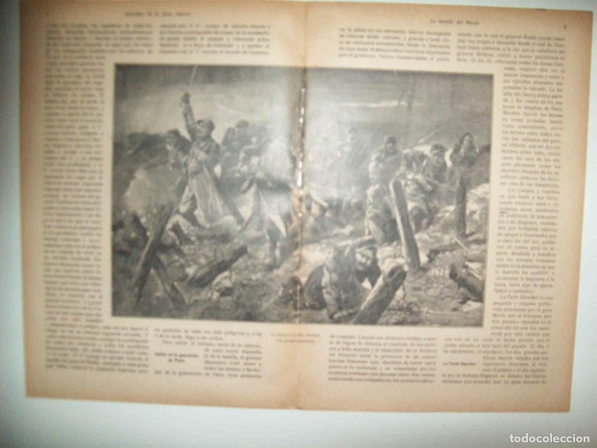 Cartoline: LAMINA 13721: Batalla del Marne - E. Diaz-Retg