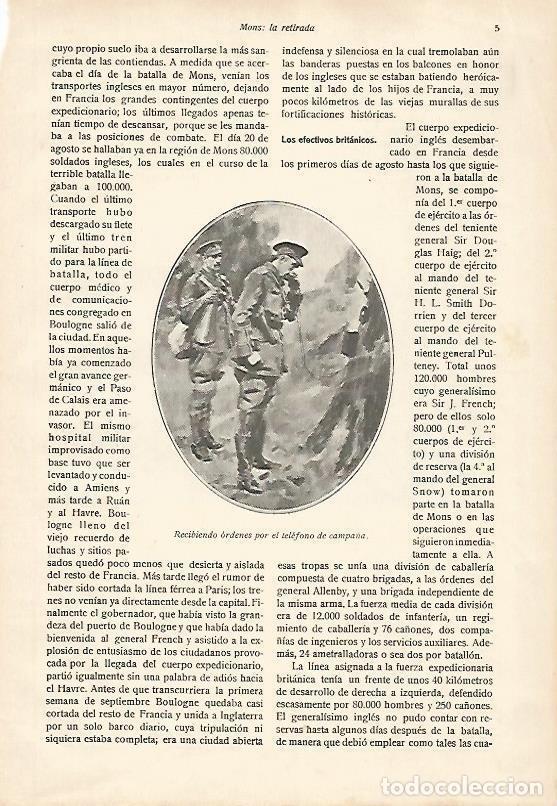 Cartoline: LAMINA 13607: Recibiendo ordenes por el telefono de campa&ntilde;a - E. Diaz-Retg