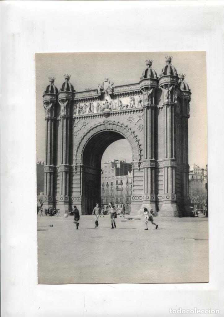 Cartoline: 50 racons de Barcelona lamina 36: Arco del Triunfo - NULL