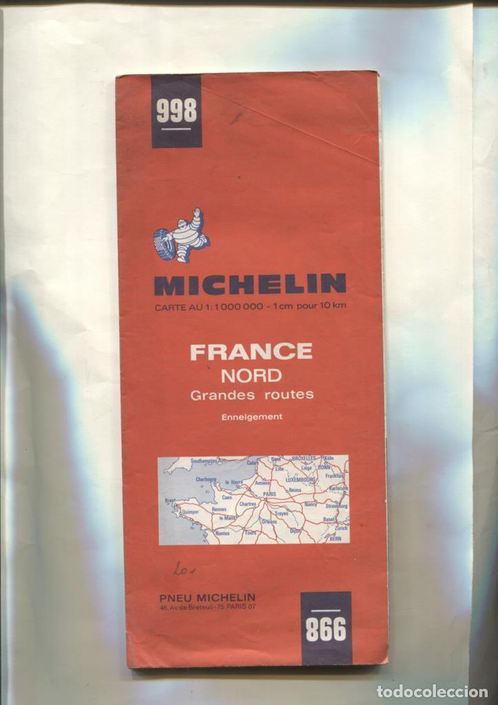 Postcards: Guia Michelin: France Nord, grandes routes -