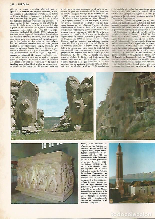 Postcards: LAMINA MONITOR 0731: Puerta de los Leones en Hattusas, sarcofago hitita y Panagia de Antalya, Turqui