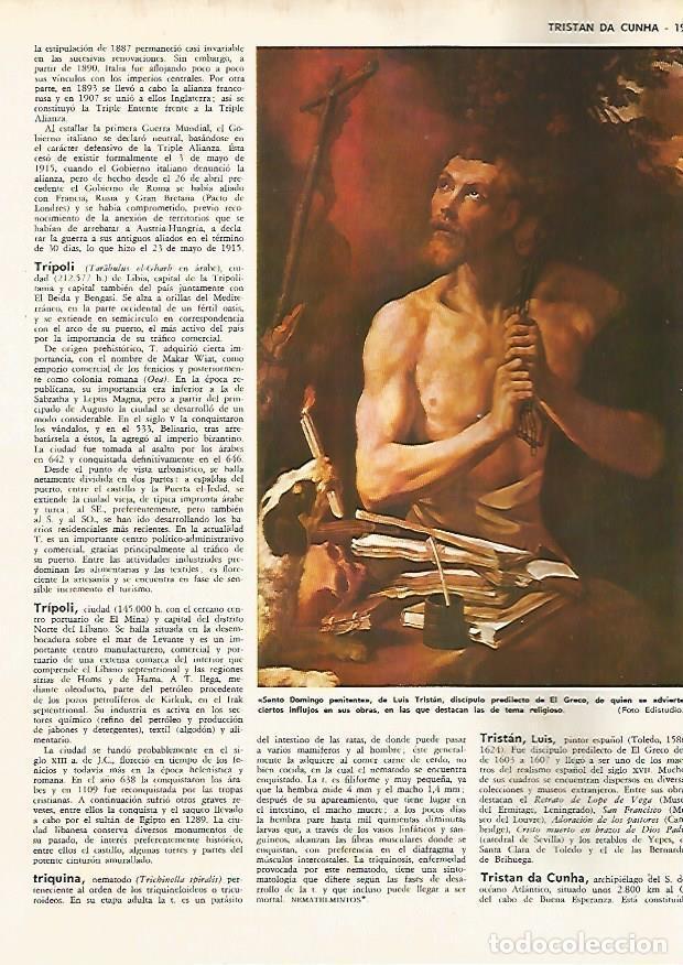 Postales: LAMINA MONITOR 0723: Santo Domingo penitente, por Luis Tristan - Varios