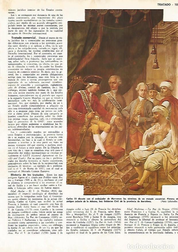 Postcards: LAMINA MONITOR 0718: Carlos III discute con el embajador de Marruecos, en la Aduana de Barcelona - V