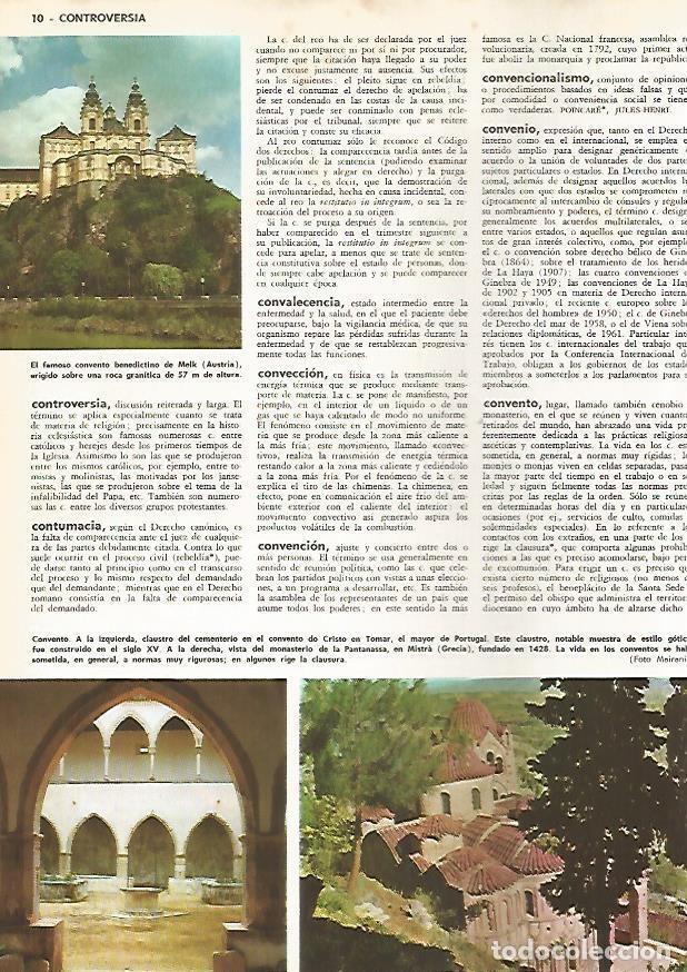 Postcards: LAMINA MONITOR 0789: Convento de Melk, Austria; Convento do Tomar en Portugal y Monassterio de la Pa