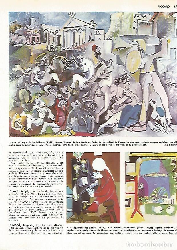 Postkarten: LAMINA MONITOR 0549: El rapto de las sabinas, por Picasso - Varios