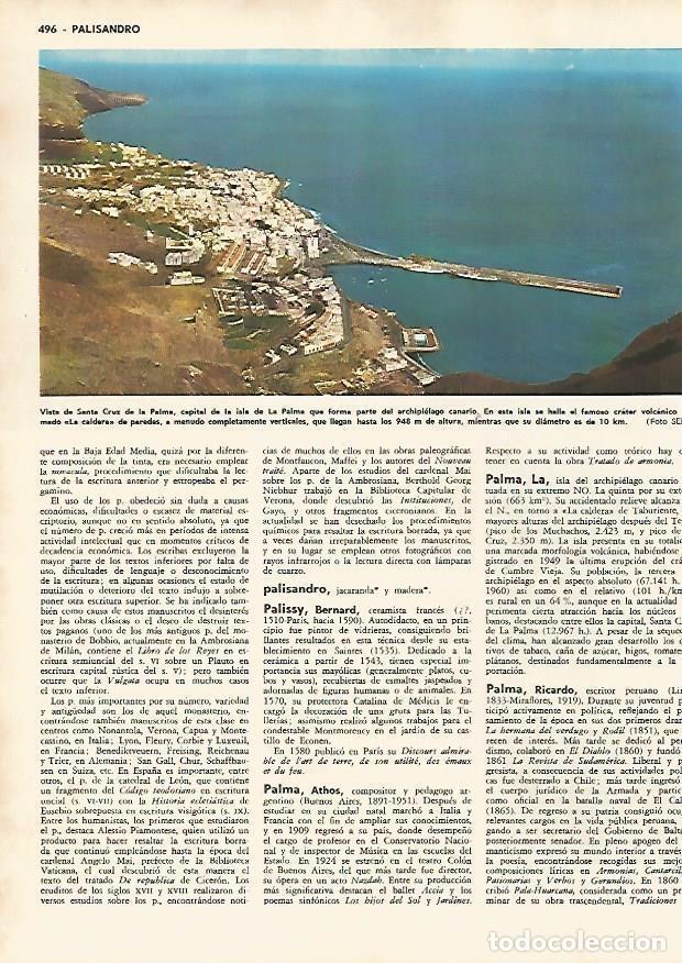 Postkarten: LAMINA MONITOR 0532: Vista aerea de Santa Cruz de la Palma - Varios