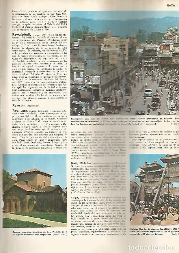 Postkarten: LAMINA MONITOR 0589: calle de Rawalpindi y Mausoleo de Gala Placidia en Ravena - Varios