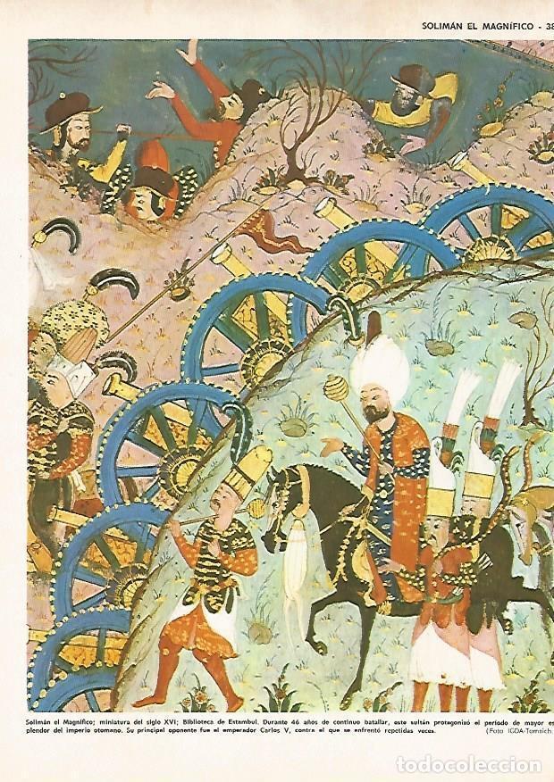 Postkarten: LAMINA MONITOR 0672: Soliman el Magnifico, miniatura del siglo XVI - Varios