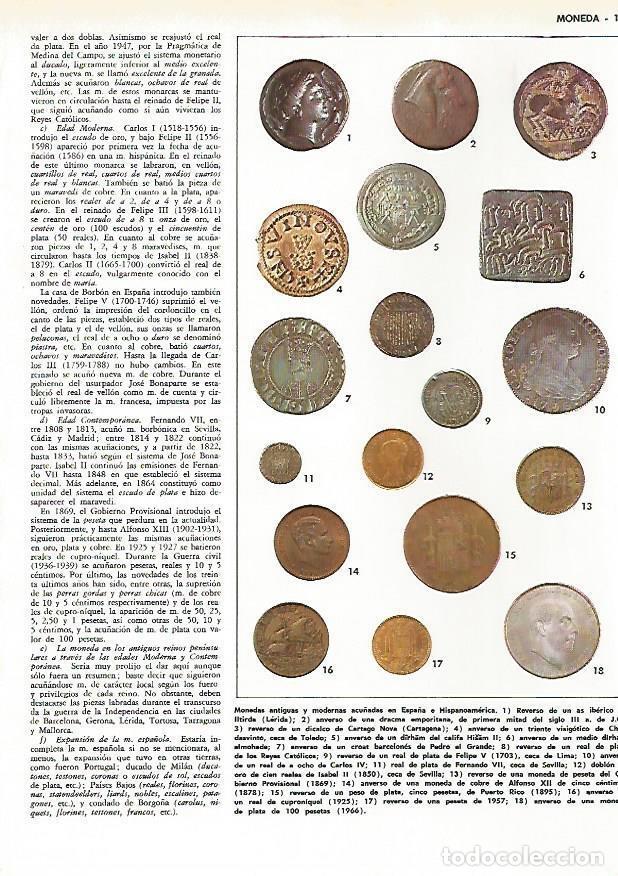 Postais: LAMINA MONITOR 0501: Monedas antiguas de Espa&ntilde;a - Varios