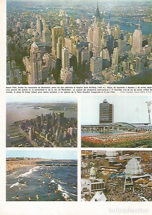 Postais: LAMINA MONITOR 0522: Vista de Manhattan, Nueva York - Varios