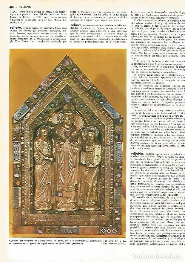 Postais: LAMINA MONITOR 0593: Relicario de Saint Servais - Varios