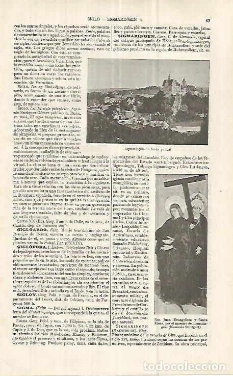 Cartoline: LAMINA ESPASA 32980: Vista de Sigmaringen, Alemania - Varios