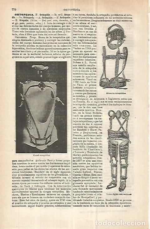 Cartoline: LAMINA ESPASA 32922: Corse ortopedico - Varios
