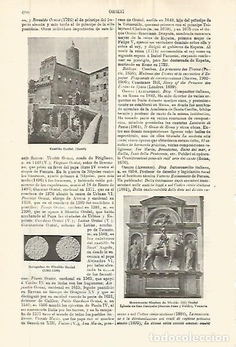 Postkarten: LAMINA ESPASA 32916: Castillo Orsini en Nemi - Varios