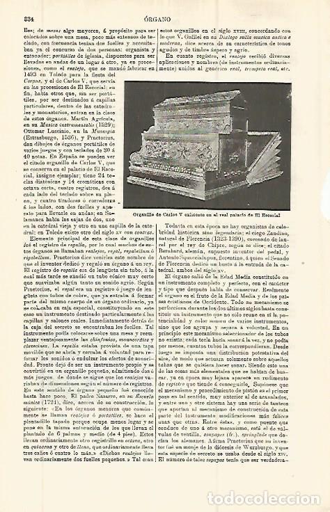 Postkarten: LAMINA ESPASA 32775: Organillo de Carlos V - Varios
