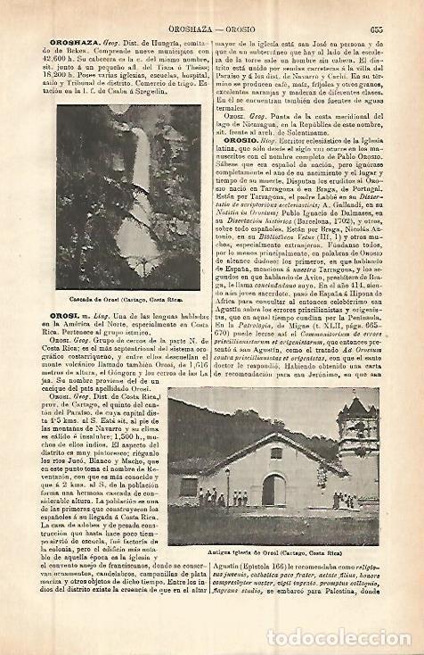 Postais: LAMINA ESPASA 32907: Cascada del Orosi en Costa Rica - Varios