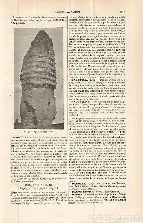 Cartes Postales: LAMINA ESPASA 32794: Pagoda en Manchuria - Varios