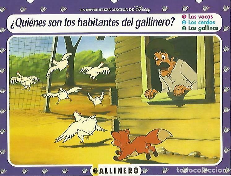 Postales: LAMINA 14086: Gallinero. Secretos del campo con Tod y Toby - Varios