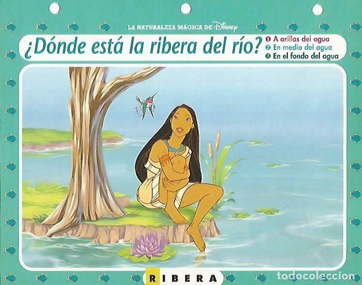 Postais: LAMINA 14154: Ribera del rio. Secretos con Pocahontas - Varios