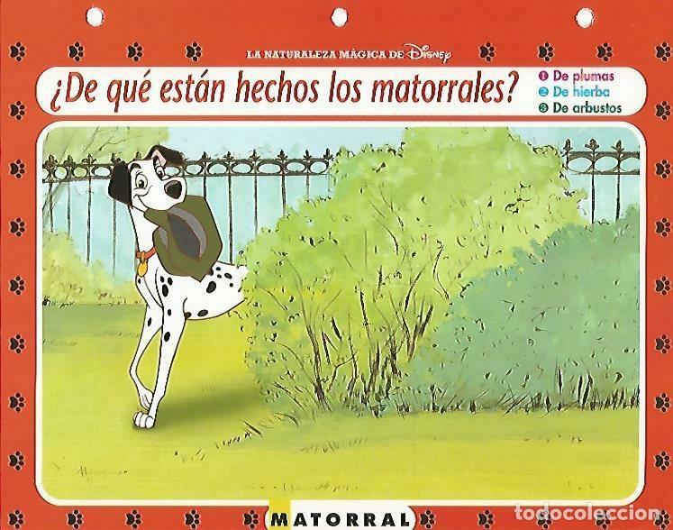Postais: LAMINA 14161: Matorral. Secretos con los 101 Dalmatas - Varios