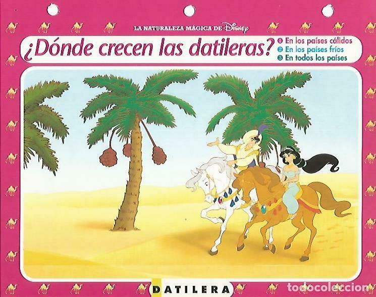 Cartoline: LAMINA 14122: Datil. Secretos con Aladdin - Varios