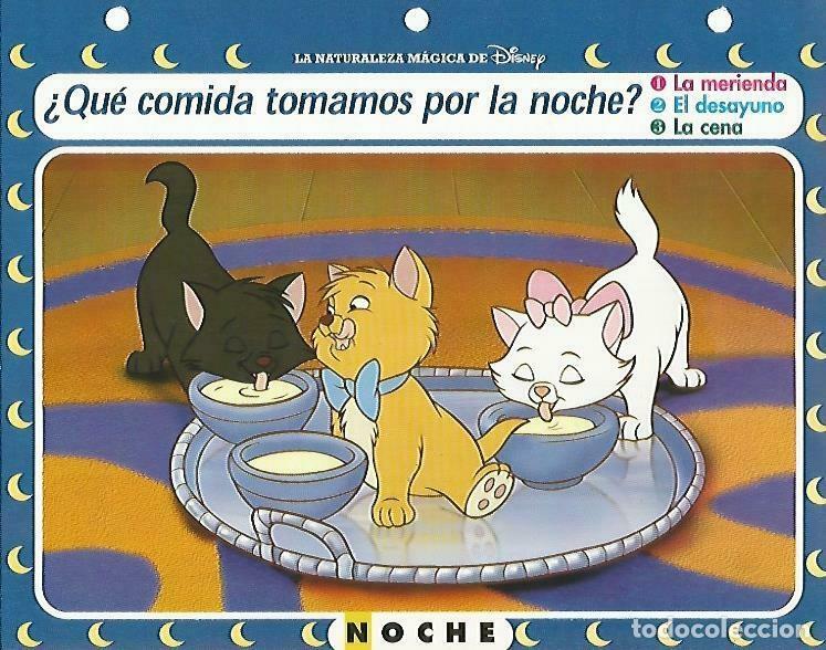 Postais: LAMINA 14152: Noche. Secretos con los Aristogatos - Varios
