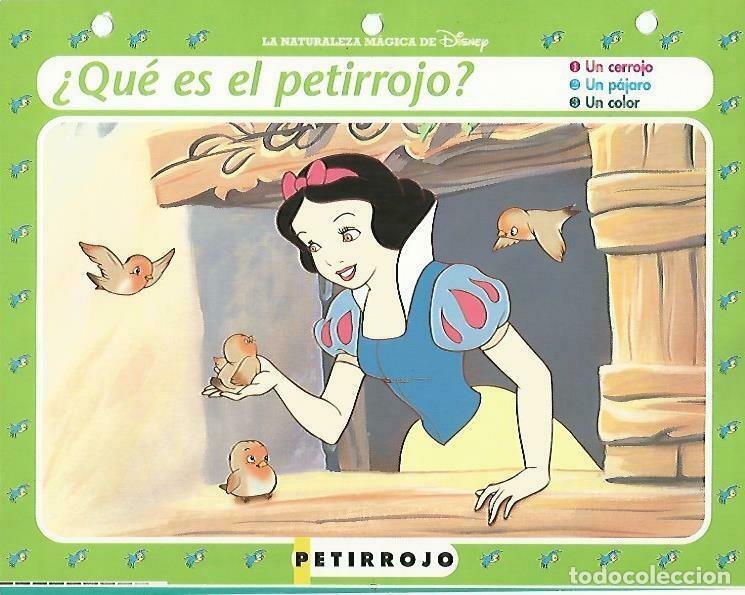 Postais: LAMINA 14158: Petirrojo. Secretos con Blancanieves - Varios