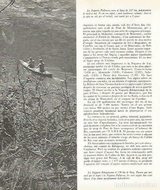 Postcards: LAMINA 14017: Rio Noguera Ribargo&ccedil;ana - Josep Pla