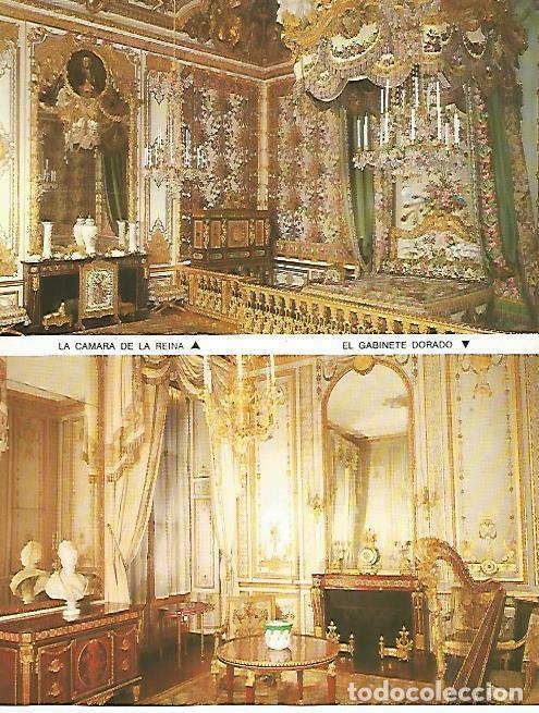 Cartoline: LAMINA 13898: Versalles.La Camara de la Reina y el Gabinete Dorado - Pierre Lemoine