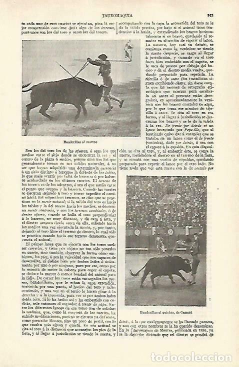 Cartoline: LAMINA ESPASA 33508: Tauromaquia: Banderillas al cuarteo y al quiebro, por Camara - Varios