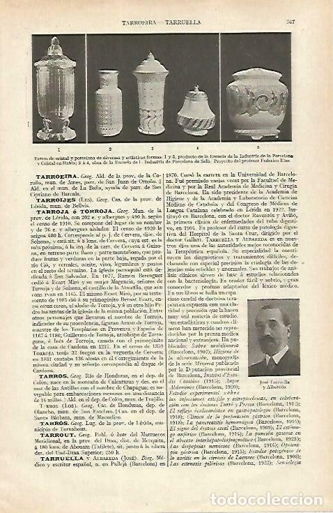 Postkarten: LAMINA ESPASA 33486: Tarros de cristal y porcelana - Varios