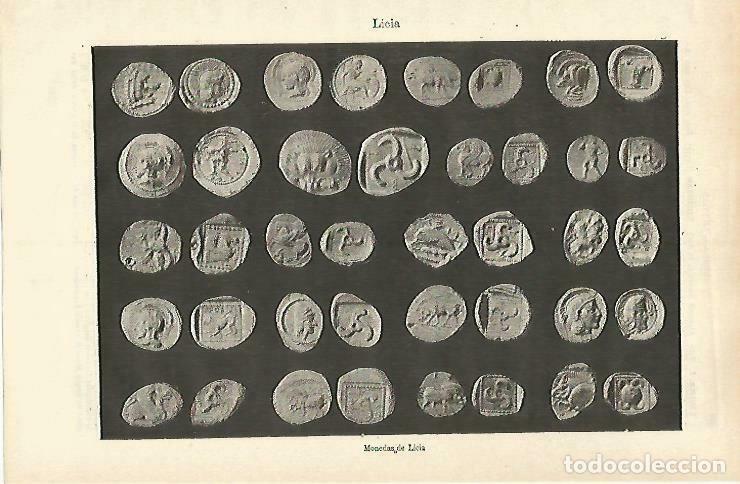 Cartoline: LAMINA ESPASA 33242: Monedas de Licia - Varios