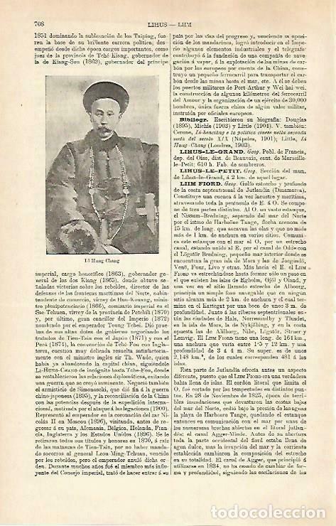 Cartoline: LAMINA ESPASA 33270: Li-Hung-Chang - Varios