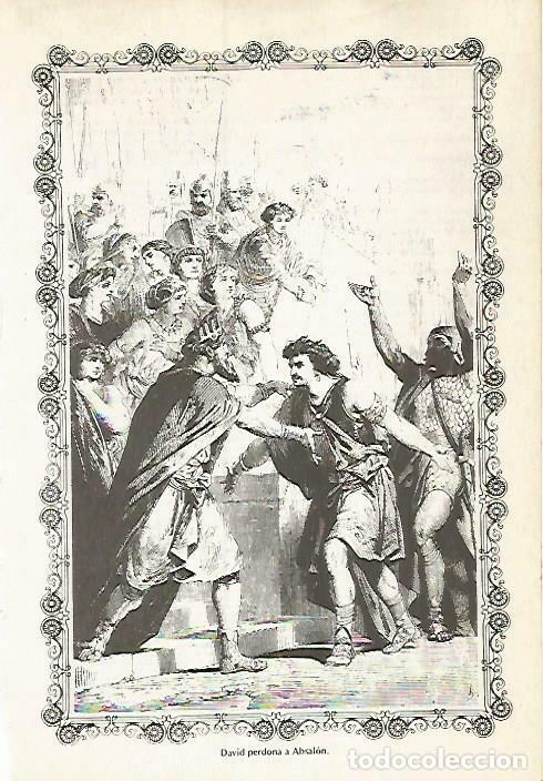 Postcards: LAMINA 14536: David perdona a Absalon - VVAA