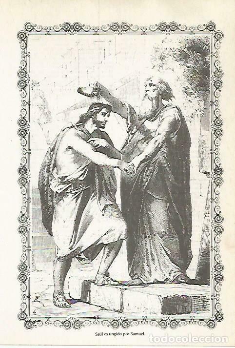 Postkarten: LAMINA 14524: Saul es ungido por Samuel - VVAA