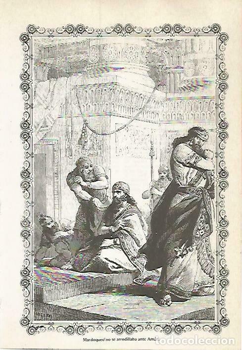 Postcards: LAMINA 14557: Mardoqueo ante Aman - VVAA