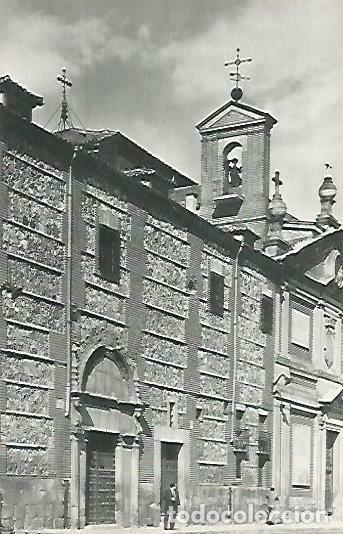 Postcards: LAMINA 14397: Fachada de Las Descalzas Reales, Madrid - Lorenzo Lopez Sancho, dibujos de Go&ntilde;i