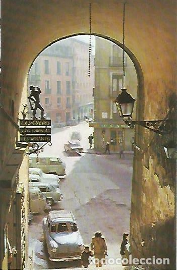 Postkarten: LAMINA 14402: Interior del Arco de Cuchilleros, Madrid - Lorenzo Lopez Sancho, dibujos de Go&ntilde;i