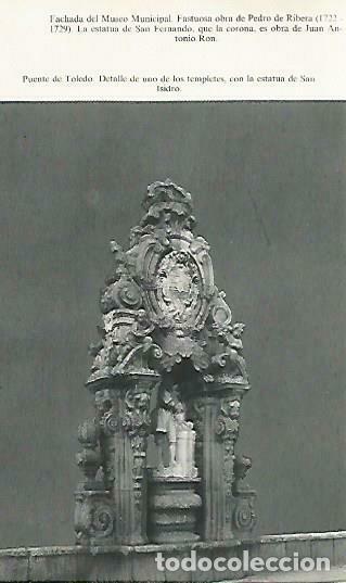 Cartoline: LAMINA 14416: Templete del Puente de Toledo, Madrid - Lorenzo Lopez Sancho, dibujos de Go&ntilde;i