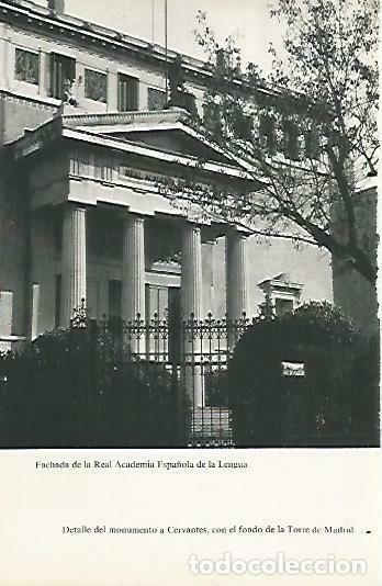 Postkarten: LAMINA 14459: Real Academia Espa&ntilde;ola de la Lengua, Madrid - Lorenzo Lopez Sancho, dibujos de Go&ntilde;i