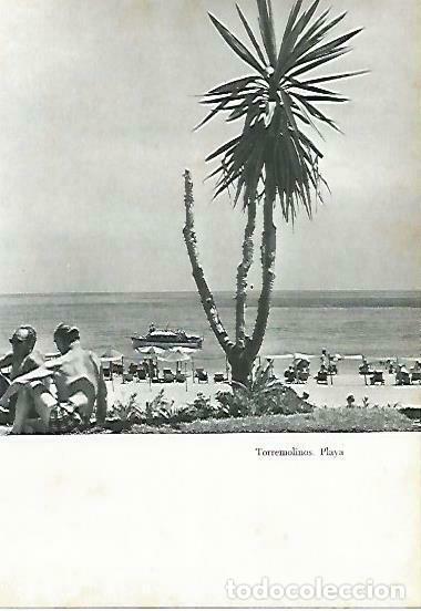 Postales: LAMINA 14374: Playa de Torremolinos, Malaga - Jose Maria Souviron